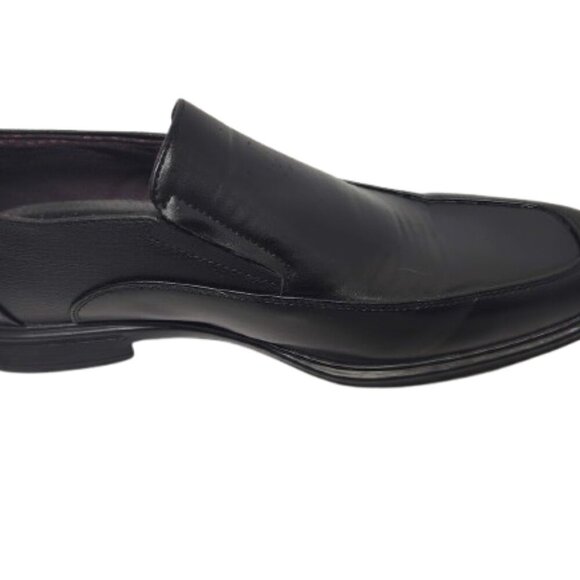 Perry Ellis Portfolio Memory Foam Men's Dress Shoe Black Size 9 - Picture 8 of 13
